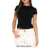 Fluxa Ladies Short sleeve T-shirt (Black) - Waaka