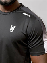 Eco Training T-Shirt [Black-Grey] - Waaka