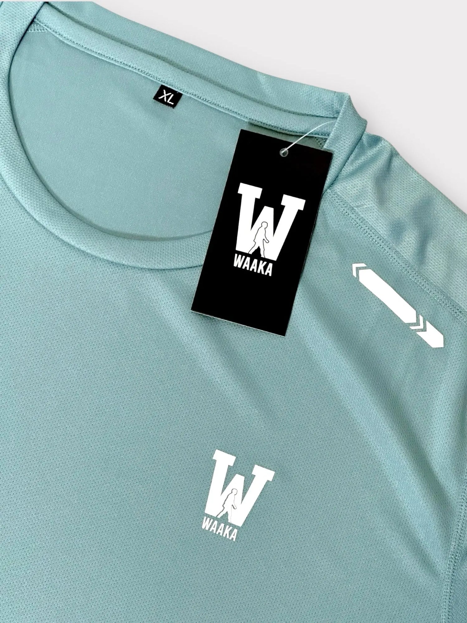 Eco Training T-Shirt [Jade-Blue] - Waaka