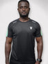 Eco Training T-Shirt [Black-Green] - Waaka