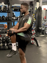 Eco Training T-Shirt [Black-Green] - Waaka