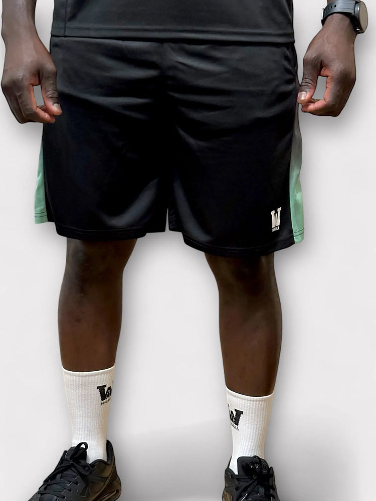 Eco Training Short [Black-Green] - Waaka
