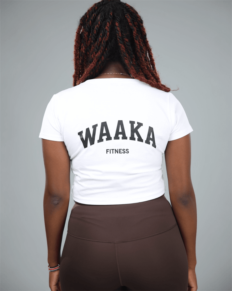 Person wearing a white &